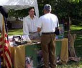 Gene Pisasale - Lafayette's Gold Booksigning at Chadds Ford Days