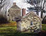 John Chads House and Springhouse by Tim Wadsworth