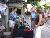 Kennett Square Inn - 1st Friday - Book Signing Table