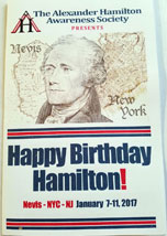 Alexander Hamilton Awareness Society Program Alexander Hamilton Awareness Society Program