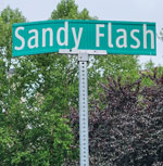 Sandy Flash Drive sign Kennett Township Sandy Flash Drive sign Kennett Township